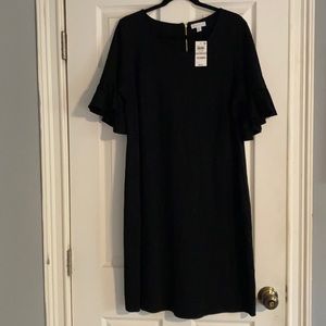 Charter Club deep black A line dress